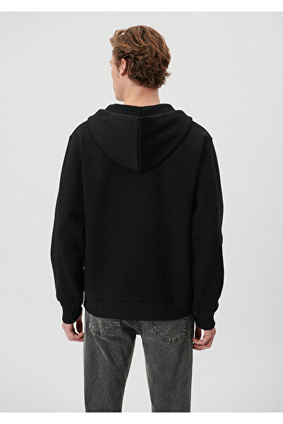 Mavi Fermuarlı Siyah Sweatshirt 0S10040-900