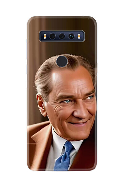 TCL 10 Se Kılıf Desenli Baskılı Silikon Atatürk STK:46