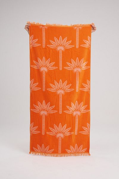 Homelover 100% βαμβάκι - Boho Summer Ethnic Πετσέτα παραλίας και πισίνας - 80x160cm