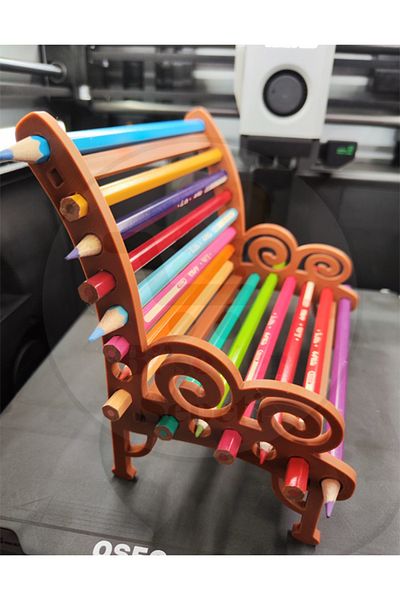 Bi'şeyler Sepeti Pencil Storage Bench - Pen Storage Bench