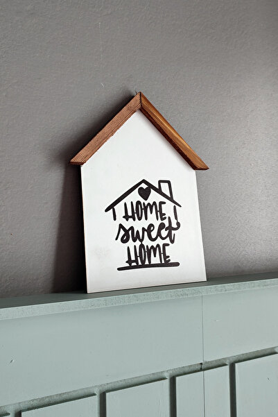 Tooall Magnificent Decorative House Shaped Painting That You Can Use in Every Corner of Your Home, Single, Home Sweet Home