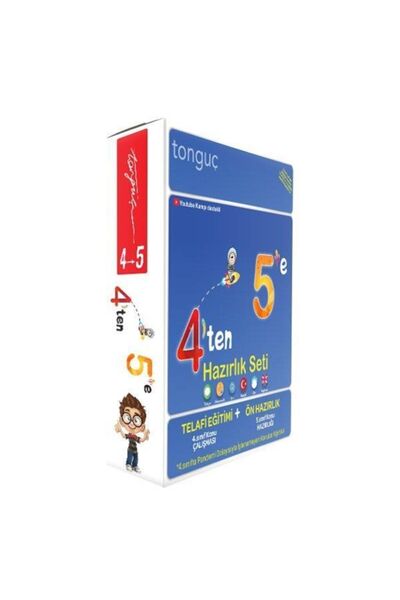 Tonguç Yayınları 4'ten 5'e Hazırlık Seti