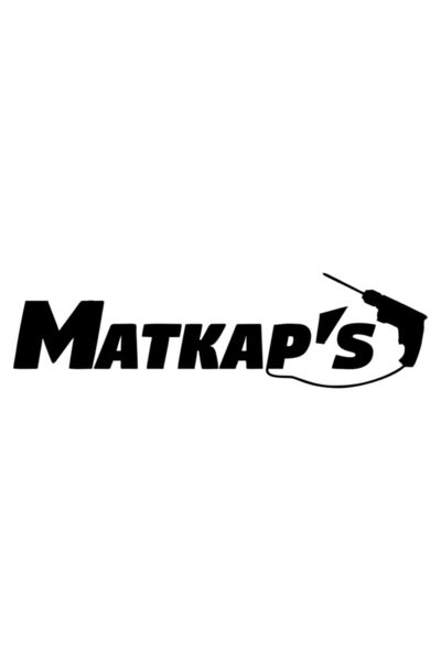 HMNL Matkap's Sticker Oto Sticker Araba Sticker Siyah 20 X 6 Cm