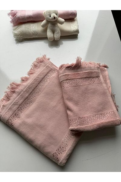 TUTUYA TEXTIL Μαλακή πετσέτα Fiesta με κορίτσι - Μητέρα με ένθετο ένθετο