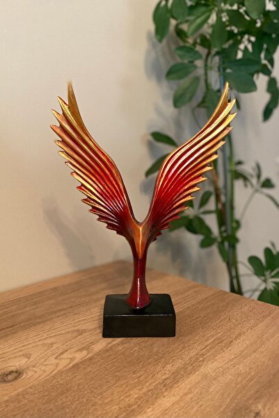 Tasarloxi Dekoratif Anka Kuşu Kanat Biblo