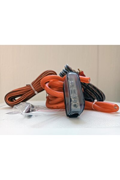 bm audio Bm 8ga Full Amfi Tesisatı Için Kablo Seti - Gerçek 8ga Bakır