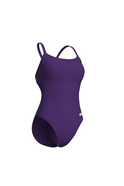 ARENA Women's Team Swimsuit - Challenge Solid Plum White