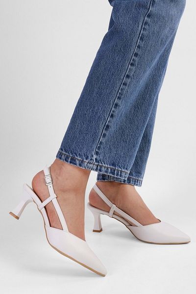 Shoeberry Weiße Seros Damen Stilettos