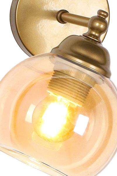 Begüsa Ginza Sconce Antique Flat Glass