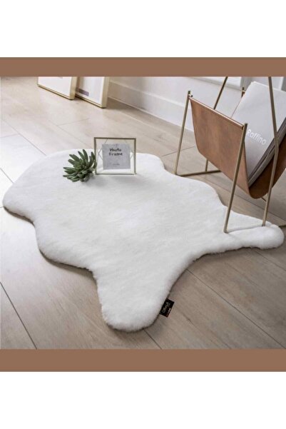 PostALA Post Halı Peluş Kaymaz Taban Pofuduk Halı 70x120