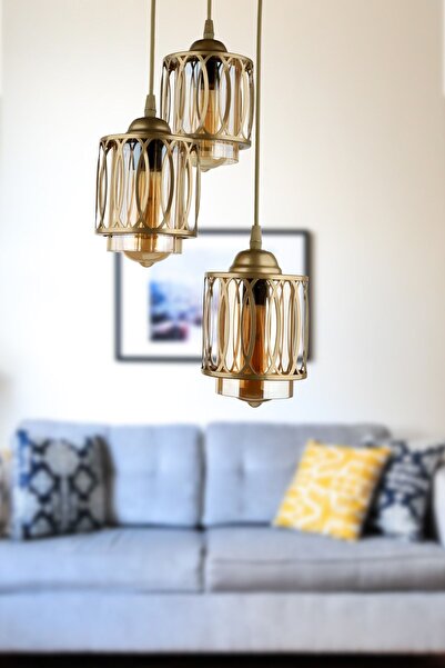 Begüsa Nasa 3'lü Avize Eskitme