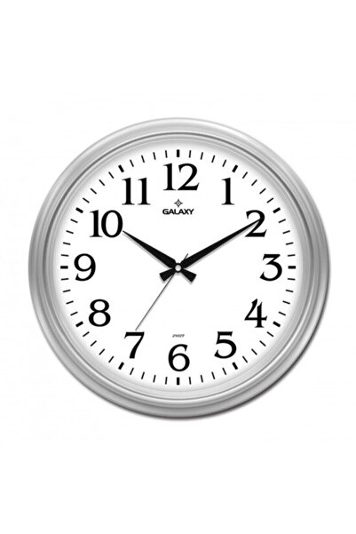 Aypaş - Galaxy Gri Büyük Boy Ofis Salon Gar Cami Duvar Saati