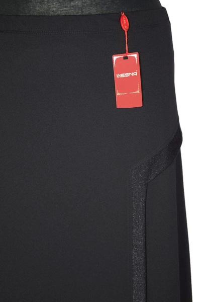 HESNA Talia Sim формована темно-синя еластична спідниця-банка Hesna 6282 Battal