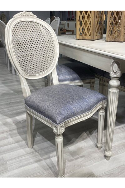 Alaylı Mobilya Koltuk Döşeme Madalyon (2 ADET) Ahşap Sandalye, Hasırlı Lükens...