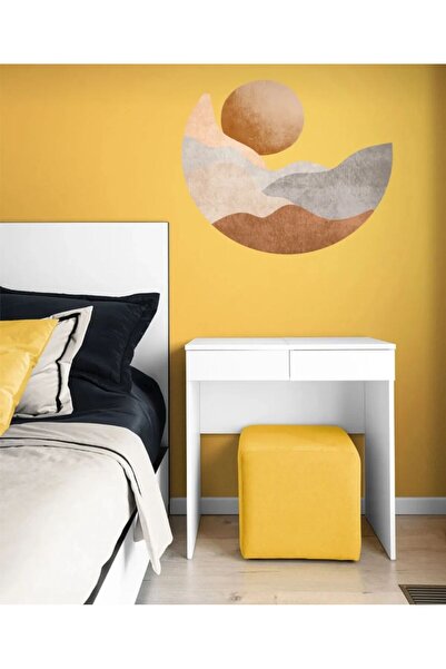 Minimalist Baho Tarzı Cam Salon Mutfak Balkon Ev Yapışkanlı Duvar Süsü Sticker