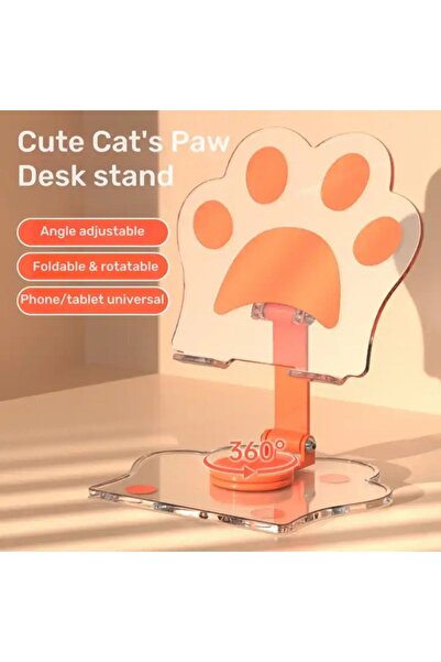 Asfal 12 inç Uyumlu, Katlanabilir, 360° Dönen Masaüstü Telefon ve Tablet Tutu...