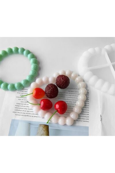 ÇAĞATÖLYE Silikon Kalıp Kalp Baloncuklu Bubble Sunumluk Tepsi Organizer Mum S...