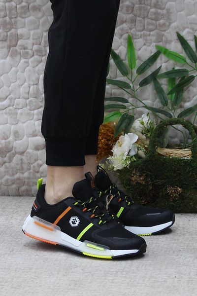 lumberjack Murda Black Orange - Light and Comfortable Men's Sports Shoes
