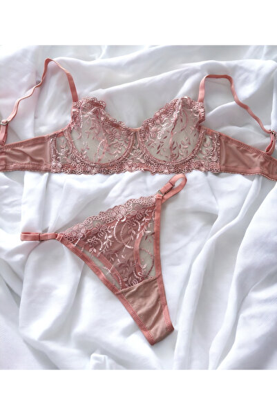 Mark Bells Dantelli bralet takım