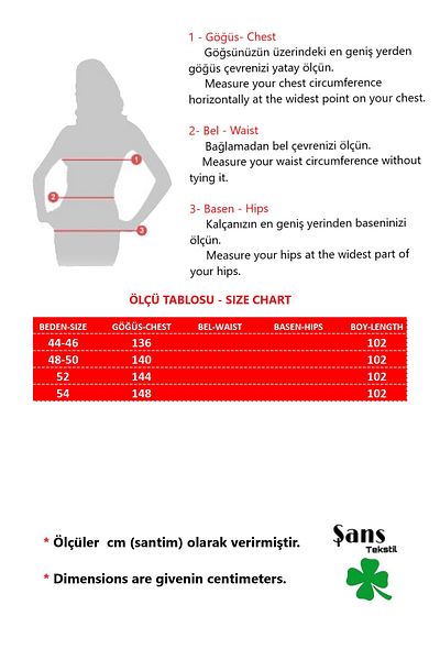 Şans Colorful Plus Size Bat Sleeve Chest Shirred Dress - Front Placket with Buttons 65N37959