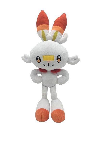 babyfoxx Scorbunny Pokemon Sword Rabbit Soft Quality Imported Gift Plush Toy 40 cm Sleeping Companion
