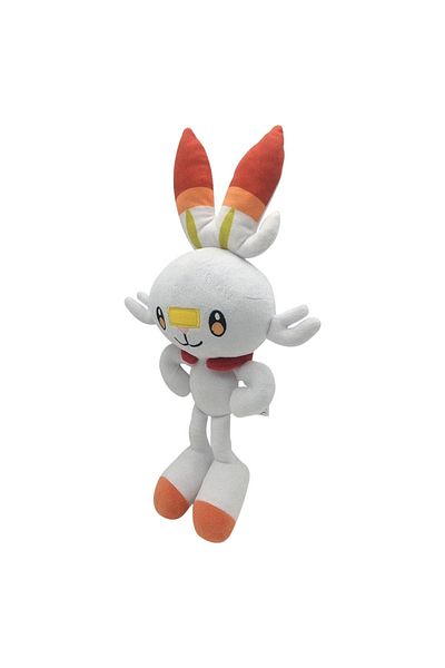 babyfoxx Scorbunny Pokemon Sword Rabbit Soft Quality Imported Gift Plush Toy 40 cm Sleeping Companion