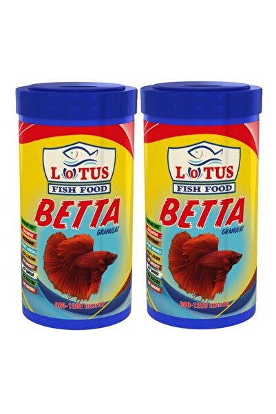 Lotus Betta Granulat 2 X 100 Ml Kutu Beta Balık Yemi