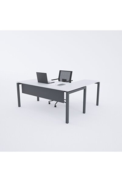 tuundesign Cube 40 L Etajerli Çalışma Masası 160 cm