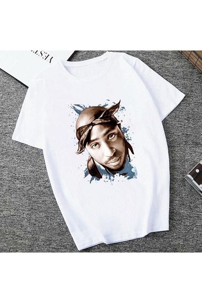 Usaspor American Ripper Tupac 2pac Hip Hop T-shirt - Code Trend Mod.31 12532
