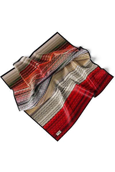 Armine Sport 2022 Season 90x90 Twill (TIVIL) Scarf Suitable Scarf Models Hijab Nağme 3072-03