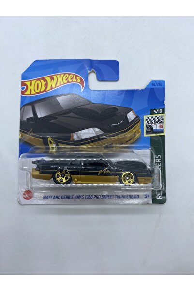 HOT WHEELS Matt and Debbie Hay's 1988 Pro Street Thunderbird *Siyah