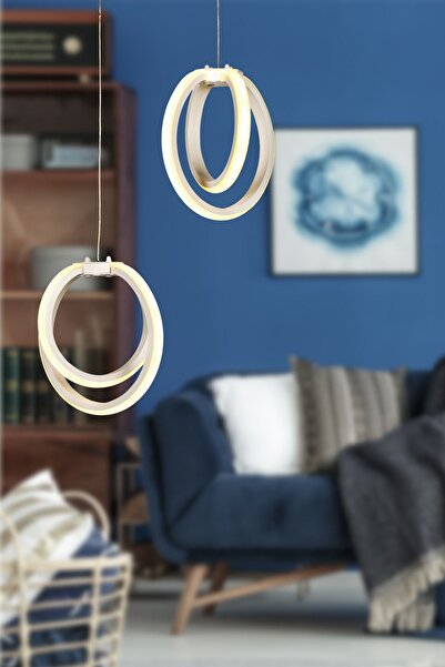 Begüsa Sezen Ledli 2.li Avize Beyaz