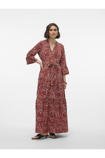 Vero Moda Kleid VMZERA Langes Kleid