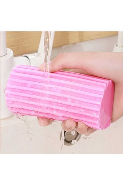 Dalian Home Magic Moist Sponge - Water Absorbent Dish and Brush for Kitchen Cleaning