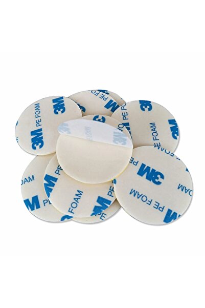 AYMAGNET 100 bucăți benzi rotunde cu ornamente de alergare de 3 m - fețe duble, tăiate rotund, foarte puternice (DIATER: 30 MM)