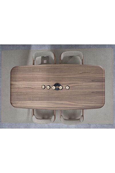 Onurdesign Vega Mdf Kaplamalı Yemek Masası