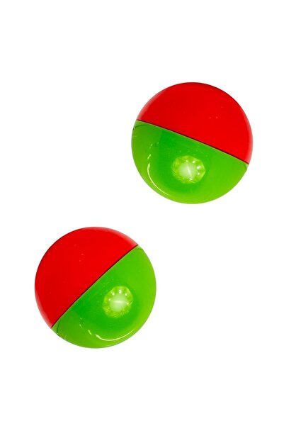 Toyaş 2 Adet 4 cm Şirin Çıngıraklı Bebek ve Kedi Oyun Topu Kolay Kavranan Çın...