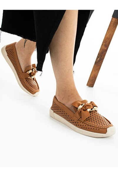 Alemdar Shoes GRANADA TABA - Дамски перфорирани мокасини