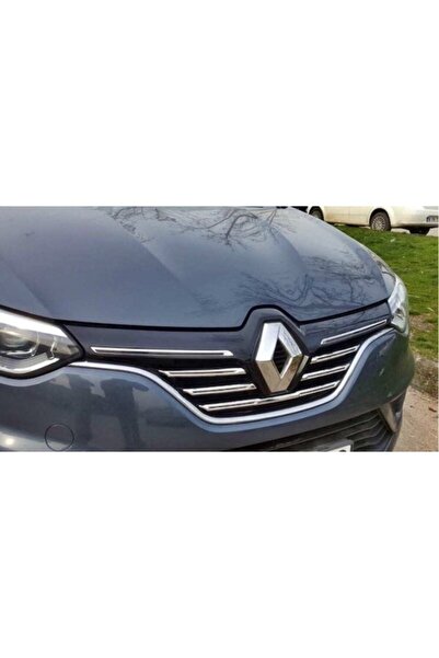 Kml34tuning55 Renault Megane 4 Krom Ön Panjur 2016+2020 5 Prç