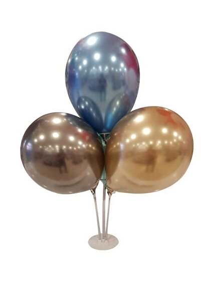 parti sürprizi Balon Standı Küçük Boy 4 Lü
