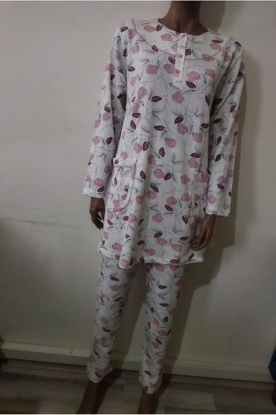 Flamingo طقم بيجامة مطبوع