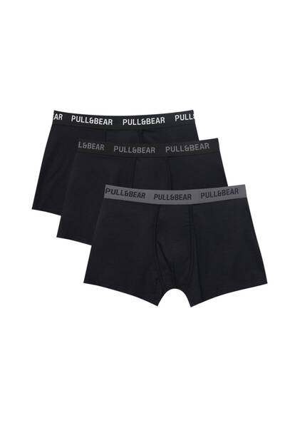 Pull & Bear 3'lü boxer paketi