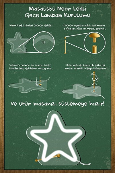 vinyuup Çocuk Odası Için Masaüstü Küçük Bulut Şeklinde Neon Led Işıklı Tablo 20 X 14 Cm