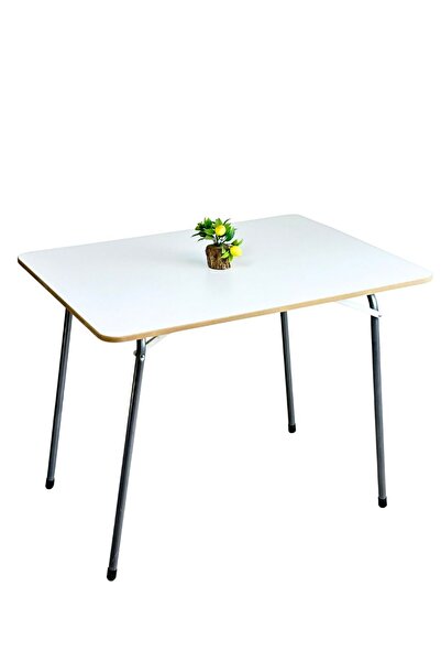 eportatif Piknik Masası Ahşap Masa Balkon Masası Katlanır Masa 1030