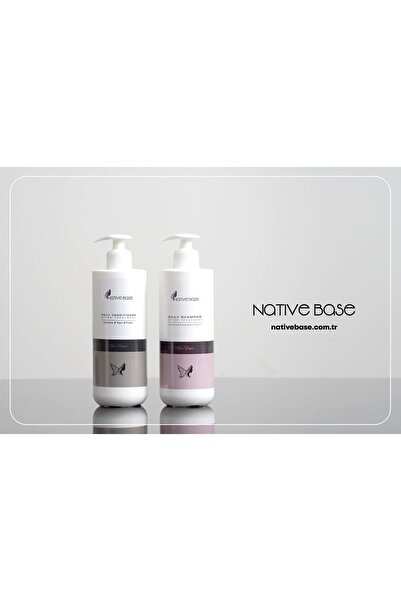 Native Base Keratin Bakım Şampuanı + Keratin Kremi 500 Ml