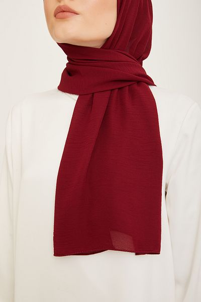 Armine Hijab pentru femei Cazz Trend - șal roșu Claret