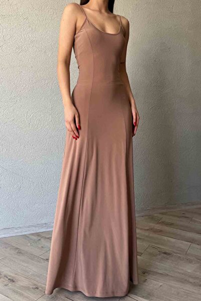Seda Yalçın Atelier Blaivs Spanish Dress - Mink Strap