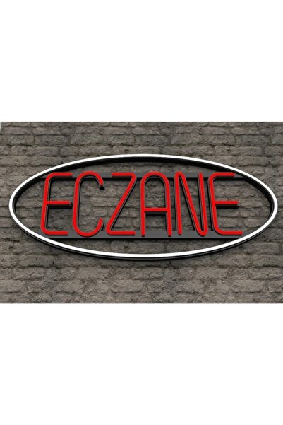 vinyuup Eczane Tabelası Neon Led Işıklı Dekoratif Duvar Aydınlatması Anahtar ...