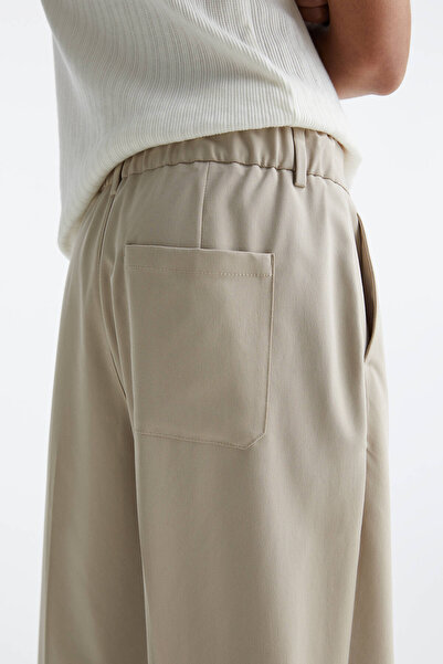 Pull & Bear Geniş Paça Kumaş Pantolon