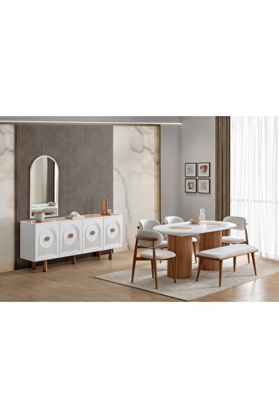 Luxehome Lotus Yemek Odası Konsol